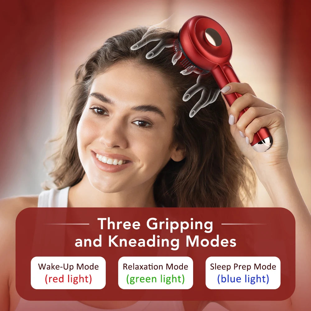 Cenvia™ Red Light Therapy Scalp Massaging Comb