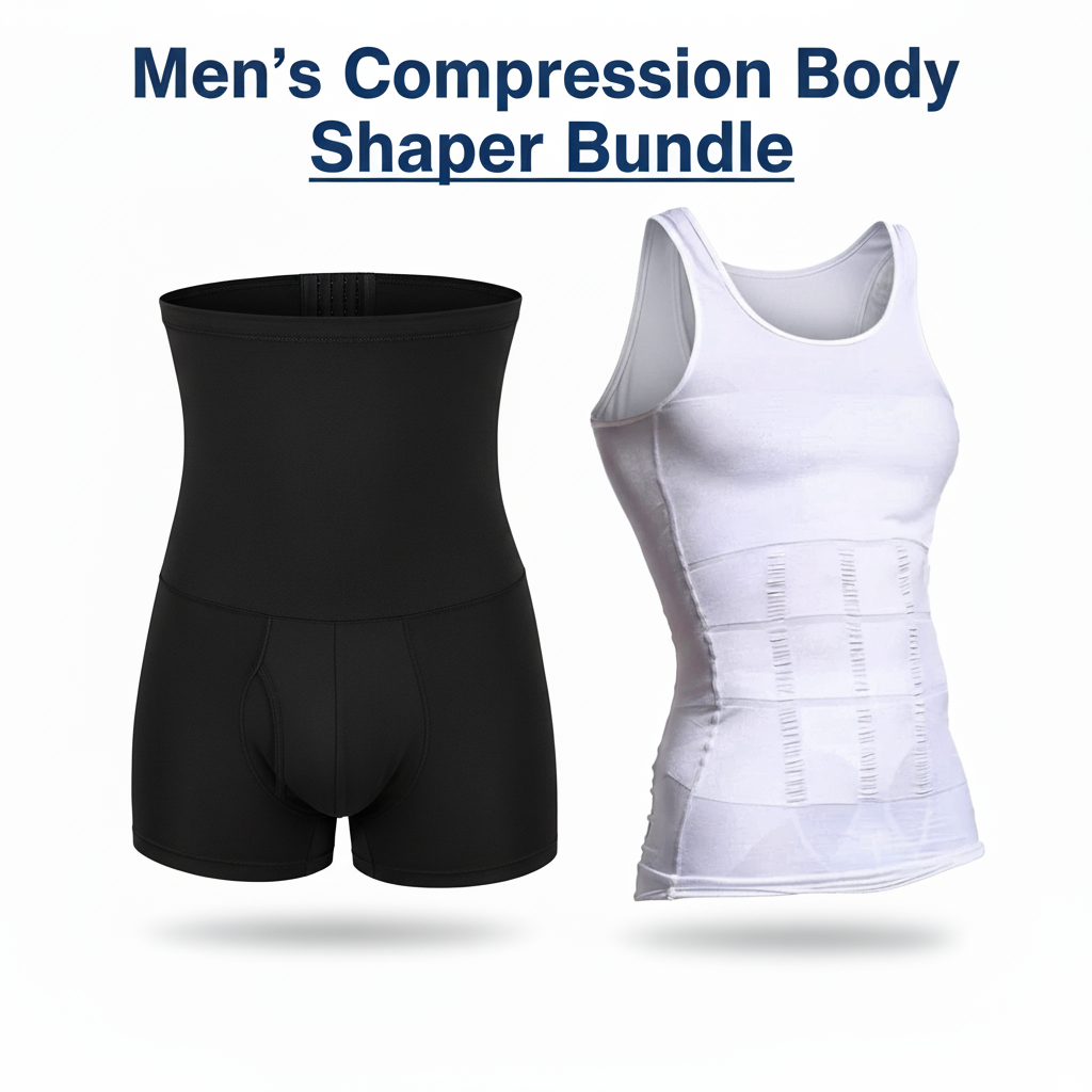 Men's Compression Body Shaper Bundle