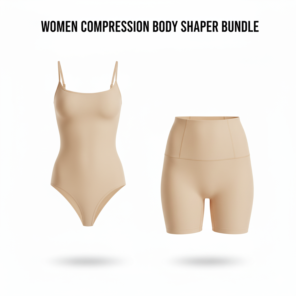 Women Compression Body Shaper Shorts