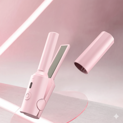 Cenvia™ Portable Hair straightener & Curler