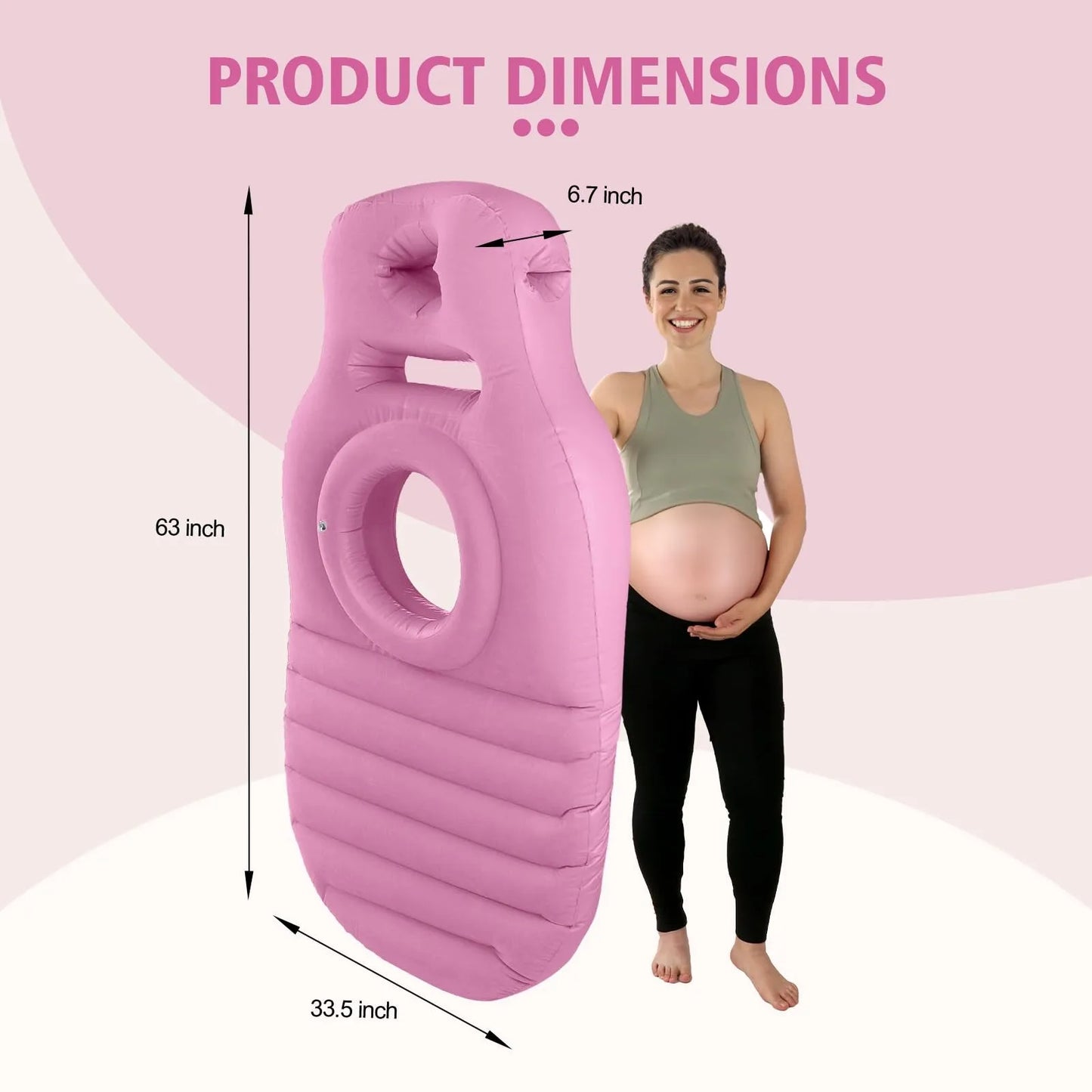 Cenvia™ Inflatable Pregnancy Pillow