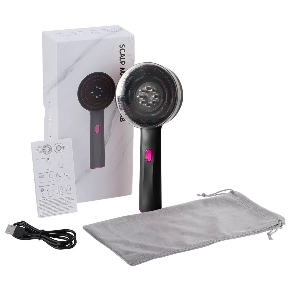 Cenvia™ Red Light Therapy Scalp Massaging Comb