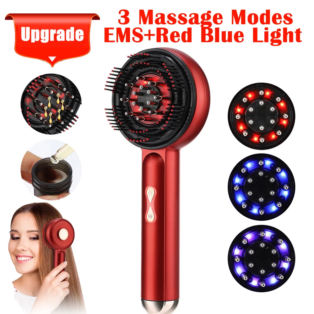 Cenvia™ Red Light Therapy Scalp Massaging Comb