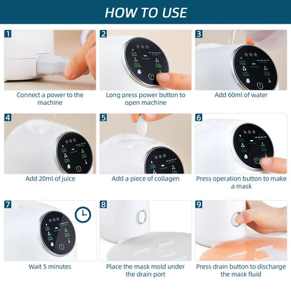 Cenvia™ Fruit & Vegetable Face Mask Machine