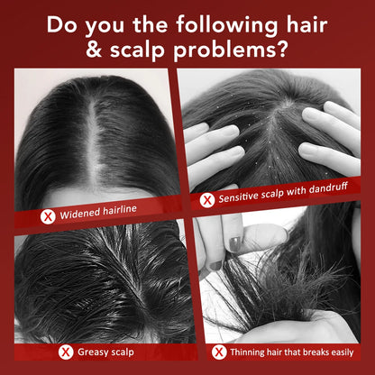 Cenvia™ Red Light Therapy Scalp Massaging Comb